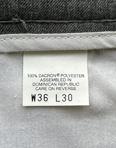 画像3: LEVIS "ACTION SLACKS" スラックス ヘザーグレー (VINTAGE)
