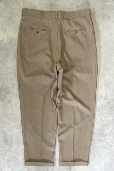 画像4: 90'S LEVIS "ACTION CHOICE" ツータック スラックス ベージュ (VINTAGE)
