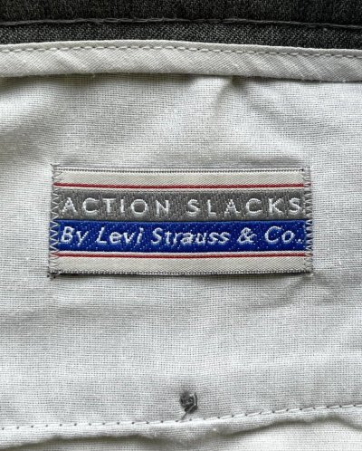画像6: LEVIS "ACTION SLACKS" スラックス ヘザーグレー (VINTAGE)