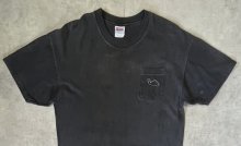 他の写真1: 90'S CAMEL 両面プリント ポケット付き 半袖 Tシャツ フェードブラック (VINTAGE)