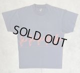 90'S MAINE シングルステッチ 両面プリント 半袖 Tシャツ フェードネイビー USA製 (VINTAGE)
