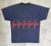 画像4: 90'S MAINE シングルステッチ 両面プリント 半袖 Tシャツ フェードネイビー USA製 (VINTAGE) (4)