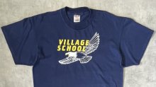 他の写真1: 90'S VILLAGE SCHOOL シングルステッチ 半袖 Tシャツ ネイビー (VINTAGE)