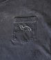 画像3: 90'S CAMEL 両面プリント ポケット付き 半袖 Tシャツ フェードブラック (VINTAGE) (3)