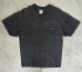 画像1: 90'S CAMEL 両面プリント ポケット付き 半袖 Tシャツ フェードブラック (VINTAGE) (1)