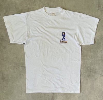 画像1: 90'S WINDOWS SOLUTIONS '94 シングルステッチ 両面プリント 半袖 Tシャツ ホワイト USA製 (VINTAGE)