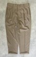 画像1: 90'S LEVIS "ACTION CHOICE" ツータック スラックス ベージュ (VINTAGE) (1)