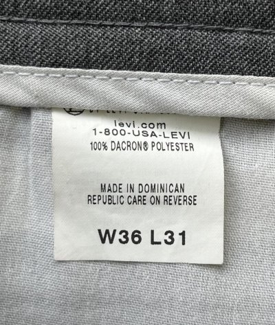 画像4: LEVIS "ACTION SLACKS" スラックス ヘザーグレー (VINTAGE)