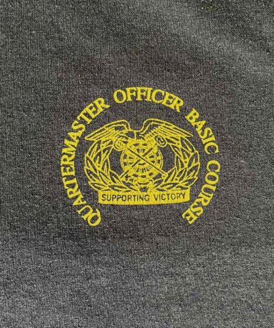 画像3: 90'S アメリカ軍 QUARTERMASTER CORPS シングルステッチ 半袖 Tシャツ ブラック USA製 (VINTAGE)