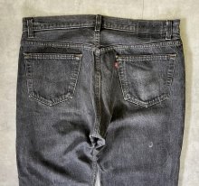 他の写真3: 90'S LEVIS 501 デニム 先染めブラック W36L30 USA製 (VINTAGE)