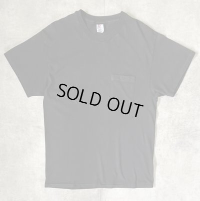 画像1: 90'S HANES シングルステッチ ポケット付き 半袖 Tシャツ ブラック ジャマイカ製 (VINTAGE)