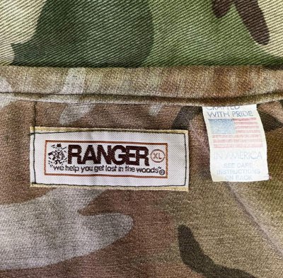 画像2: 80'S RANGER リバーシブル ハンティングジャケット カモ USA製 (VINTAGE)