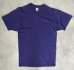 画像1: 90'S FRUIT OF THE LOOM シングルステッチ 耳付きポケット 半袖 Tシャツ ネイビー USA製 (VINTAGE) (1)