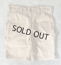 CARHARTT ダックショーツ ブラウン (USED)