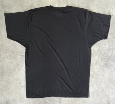 画像4: 80'S 功夫 KUNG FU シングルステッチ 半袖 Tシャツ ブラック USA製 (VINTAGE)