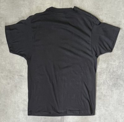 画像4: 80'S HOBNOB シングルステッチ 半袖 Tシャツ ブラック USA製 (VINTAGE)