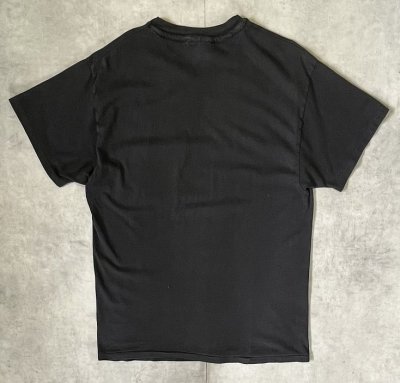画像3: 90'S HANES シングルステッチ ポケット付き 半袖 Tシャツ ブラック ジャマイカ製 (VINTAGE)
