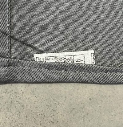 画像5: 50'S BIG SMITH コットン100% マチ付き 長袖 ワークシャツ グレー USA製 (DEADSTOCK)