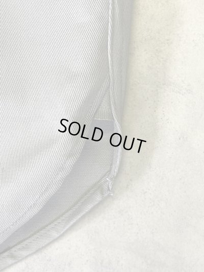 画像4: 50'S BIG SMITH コットン100% マチ付き 長袖 ワークシャツ グレー USA製 (DEADSTOCK)