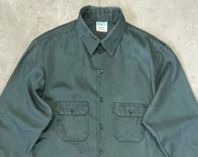 他の写真1: 60'S BIG MAC "PENN-PREST" 長袖 ワークシャツ ダークグリーン (VINTAGE)