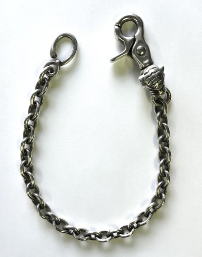 画像1: VIN'S "TIGER WALLETCHAIN" AZUKI ANTIQUE SILVER (NEW)