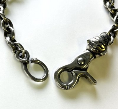 画像4: VIN'S "TIGER WALLETCHAIN" AZUKI ANTIQUE SILVER (NEW)