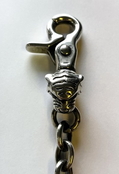画像2: VIN'S "NASKAN KEYHOLDER LONG" AZUKI ANTIQUE SILVER (NEW)