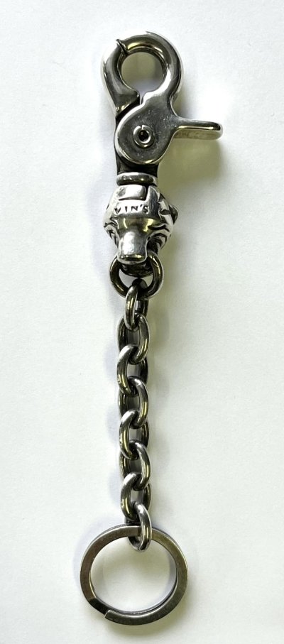 画像4: VIN'S "NASKAN KEYHOLDER LONG" AZUKI ANTIQUE SILVER (NEW)