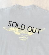 90'S BENS HARLEY REPAIR シングルステッチ 半袖 Tシャツ ブラック USA製 (VINTAGE)