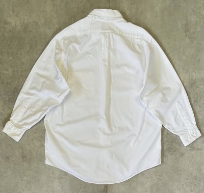 画像3: 90'S BROOKS BROTHERS オックスフォード 長袖 BDシャツ ホワイト USA製 (VINTAGE)