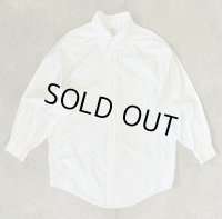 90'S BROOKS BROTHERS オックスフォード 長袖 BDシャツ ホワイト USA製 (VINTAGE)