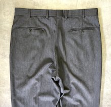 他の写真3: BROOKS BROTHERS ツータック トロピカルウールパンツ ダークグレー (VINTAGE)