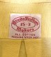 画像2: 70'S BROOKS BROTHERS "MAKERS" 6ボタン オックスフォード 長袖 BDシャツ イエロー USA製 (VINTAGE) (2)