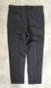 画像3: BROOKS BROTHERS ノータック トロピカルウールパンツ チャコール (VINTAGE) (3)