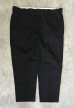 画像3: 80'S DICKIES 874 チビタグ ワークパンツ ブラック W42L30 USA製 (VINTAGE) (3)