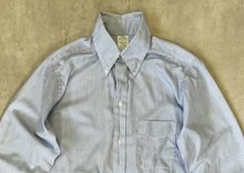 他の写真1: 80'S BROOKS BROTHERS "MAKERS" 6ボタン BROOKSCLOTH 長袖 BDシャツ ブルー USA製 (VINTAGE)