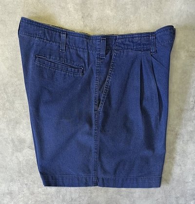 画像4: 90'S PATAGONIA 白タグ ツータックショーツ インディゴ USA製 (VINTAGE)