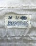 画像4: 80'S DICKIES 874 チビタグ ポプリン ワークパンツ ベージュ W36L32 USA製 (VINTAGE) (4)