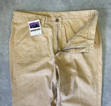 他の写真1: 80'S PATAGONIA "STAND UP PANTS" 旧タグ キャンバスパンツ ライトブラウン 香港製 (DEADSTOCK)