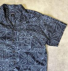 他の写真2: 00'S PATAGONIA オープンカラー 半袖 ACシャツ バーククロス総柄 (VINTAGE)