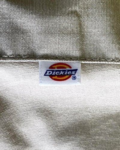 画像2: 80'S DICKIES 874 チビタグ ポプリン ワークパンツ ベージュ W36L32 USA製 (VINTAGE)