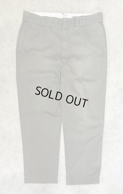 画像3: 80'S DICKIES 874 チビタグ ワークパンツ オリーブ W40L29 USA製 (VINTAGE)