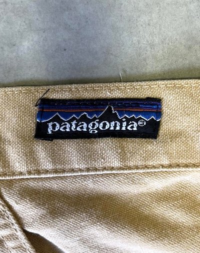 画像5: 80'S PATAGONIA "STAND UP PANTS" 旧タグ キャンバスパンツ ライトブラウン 香港製 (DEADSTOCK)