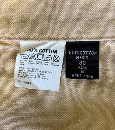 画像2: 80'S PATAGONIA "STAND UP PANTS" 旧タグ キャンバスパンツ ライトブラウン 香港製 (DEADSTOCK)