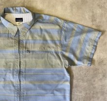 他の写真2: 00'S PATAGONIA "RHYTHM" フルジップ 半袖 ボックスシャツ ボーダー＆渦巻柄 (VINTAGE)