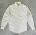 画像1: 90'S LANDS' END オックスフォード 長袖 BDシャツ 生成り USA製 (VINTAGE) (1)