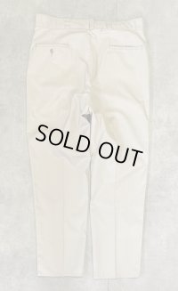 80'S DICKIES 874 チビタグ ポプリン ワークパンツ ベージュ W36L32 USA製 (VINTAGE)