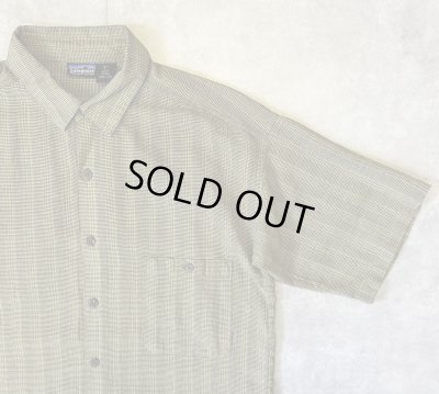 画像3: 90'S PATAGONIA オーガニックコットン 半袖 ACシャツ チェック柄 ポルトガル製 (VINTAGE)