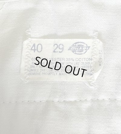 画像4: 80'S DICKIES 874 チビタグ ワークパンツ オリーブ W40L29 USA製 (VINTAGE)