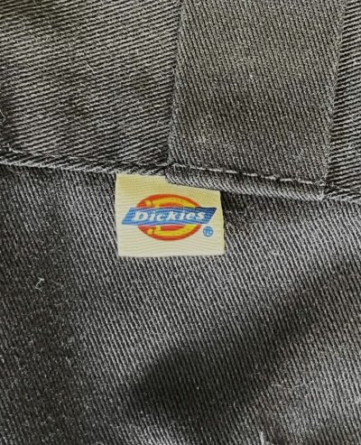 画像2: 80'S DICKIES 874 チビタグ ワークパンツ ブラック W42L30 USA製 (VINTAGE)